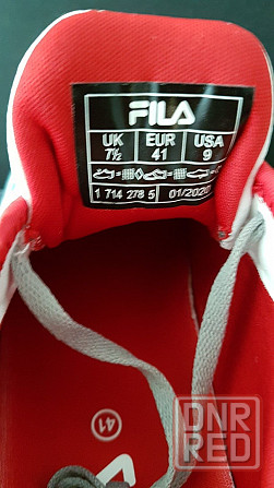 Легкие и мягкие кроссовки Fila 41р,стелька 26см,оригинал. Запорожье - изображение 6