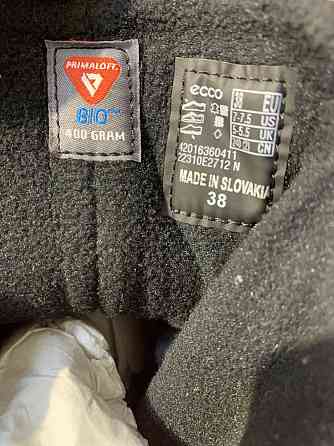 Чоботи Ecco Solice 420163 36  primaloft p38 Запорожье
