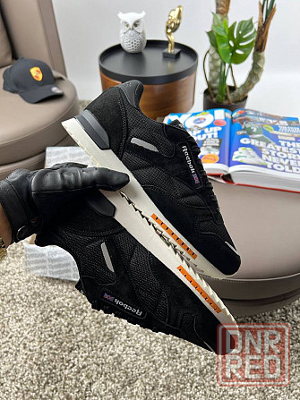 Мужские кроссовки рибок Reebok Classic New Black White [41-46] Запорожье - изображение 7