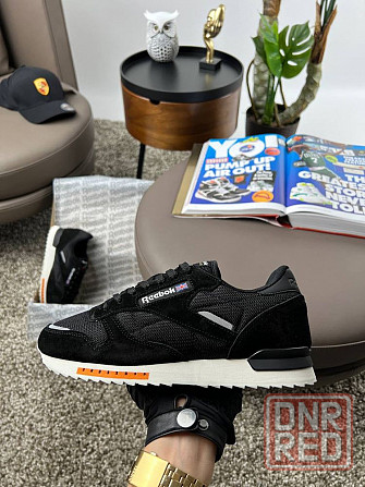 Мужские кроссовки рибок Reebok Classic New Black White [41-46] Запорожье - изображение 5