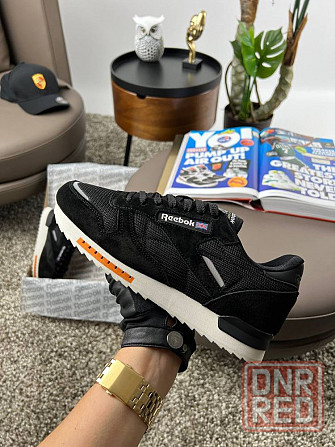 Мужские кроссовки рибок Reebok Classic New Black White [41-46] Запорожье - изображение 1