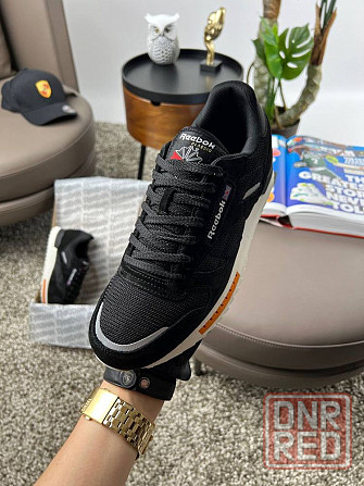 Мужские кроссовки рибок Reebok Classic New Black White [41-46] Запорожье - изображение 2