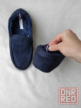 флисовые теплые тапочки мокасины ben sherman англия р. 42-43 Запорожье - изображение 7