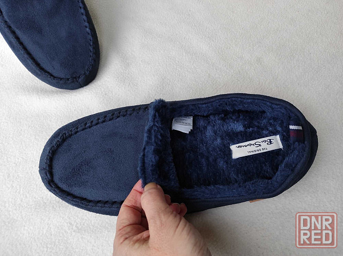 флисовые теплые тапочки мокасины ben sherman англия р. 42-43 Запорожье - изображение 3