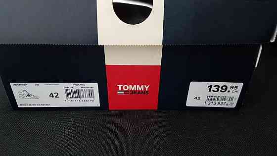 Высокие кроссовки из нат.кожи Tommy Hilfiger 42р,оригинал. Запорожье