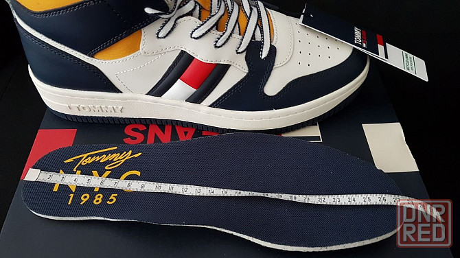 Высокие кроссовки из нат.кожи Tommy Hilfiger 42р,оригинал. Запорожье - изображение 8