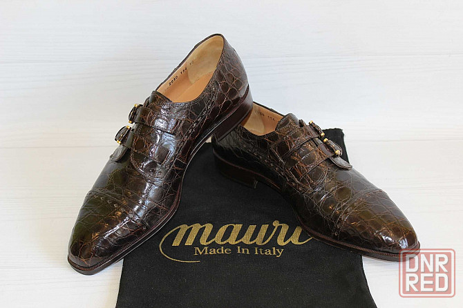 Туфли, монки Mauri. (крокодил) Италия. Оригинал. Р-р 43-43,5 Запорожье - изображение 3