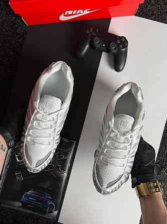 Мужские кроссовки найк шокс Nike Shox TL White Silver [41-45] Запорожье