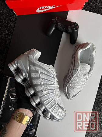 Мужские кроссовки найк шокс Nike Shox TL White Silver [41-45] Запорожье - изображение 1