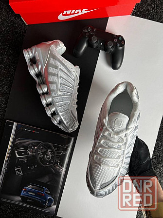 Мужские кроссовки найк шокс Nike Shox TL White Silver [41-45] Запорожье - изображение 2