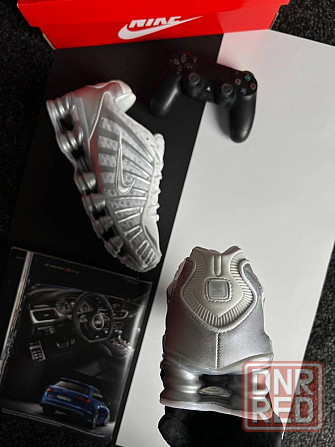 Мужские кроссовки найк шокс Nike Shox TL White Silver [41-45] Запорожье - изображение 6