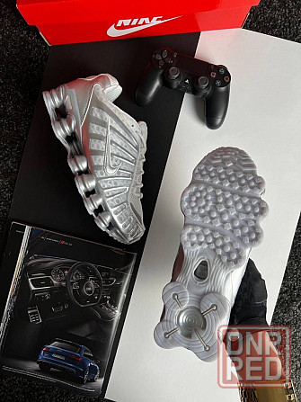 Мужские кроссовки найк шокс Nike Shox TL White Silver [41-45] Запорожье - изображение 7