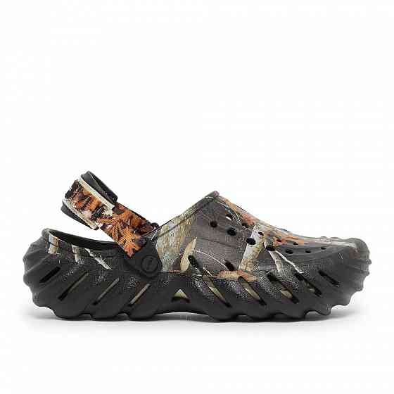 Crocs echo clog realtree black stucco bone кроксы мужские черные бежев Запорожье