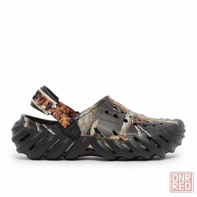Crocs echo clog realtree black stucco bone кроксы мужские черные бежев Запорожье - изображение 6