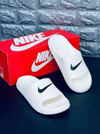 Шлепки Nike shower slide мужские White. Комфорт и стиль Шлепанцы Найк Запорожье