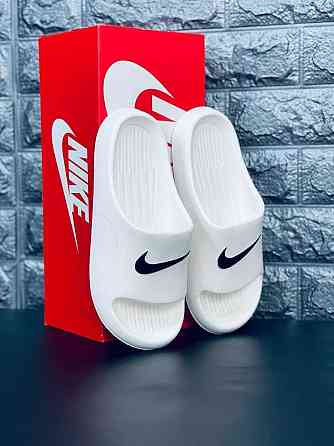 Шлепки Nike shower slide мужские White. Комфорт и стиль Шлепанцы Найк Запорожье
