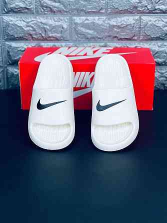 Шлепки Nike shower slide мужские White. Комфорт и стиль Шлепанцы Найк Запорожье