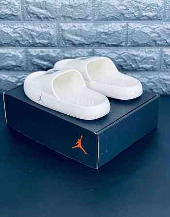 Шлепанцы Jordan мужские White пляжные Стильные Джордан тапочки мужские Запорожье