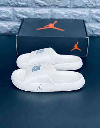 Шлепанцы Jordan мужские White пляжные Стильные Джордан тапочки мужские Запорожье