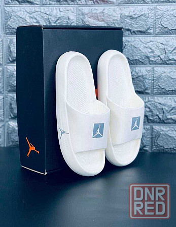 Шлепанцы Jordan мужские White пляжные Стильные Джордан тапочки мужские Запорожье - изображение 2