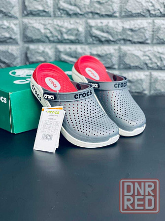 Crocs LiteRide 360 Clog мужские шлепанцы Практичные кроксы Gray-Red! Запорожье - изображение 4