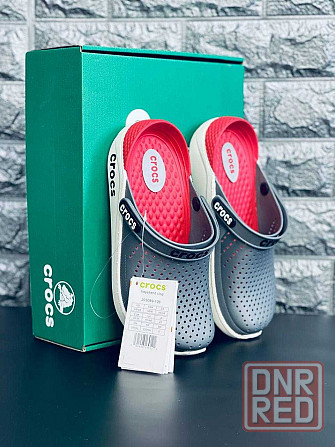 Crocs LiteRide 360 Clog мужские шлепанцы Практичные кроксы Gray-Red! Запорожье - изображение 2