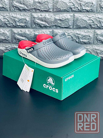 Crocs LiteRide 360 Clog мужские шлепанцы Практичные кроксы Gray-Red! Запорожье - изображение 6