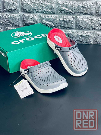 Crocs LiteRide 360 Clog мужские шлепанцы Практичные кроксы Gray-Red! Запорожье - изображение 3