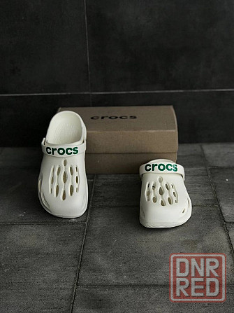Мужские кроксы сабо белые уличные тапочки crocs новинка сезона 2025 Запорожье - изображение 2
