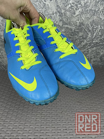 Nike bomba сороконожки копы бутсы 45 размер футбольные синие Запорожье - изображение 4
