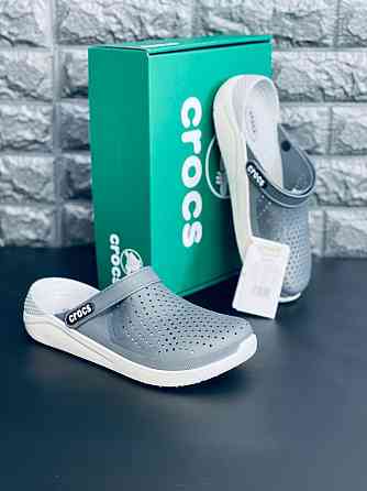 Мужские Шлепанцы Crocs Серые Шлепанцы Кроксы Запорожье