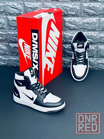 Кроссовки Nike мужские Натуральная кожа! черно-белые Красовки Найк Запорожье - изображение 4