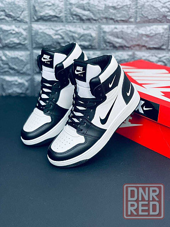 Кроссовки Nike мужские Натуральная кожа! черно-белые Красовки Найк Запорожье - изображение 3