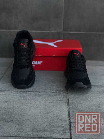 Кроссовки Puma мужские Натуральная кожа! Black Стильные Пума новинка! Запорожье - изображение 5