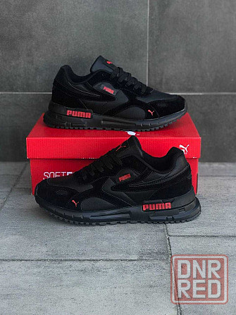 Кроссовки Puma мужские Натуральная кожа! Black Стильные Пума новинка! Запорожье - изображение 3