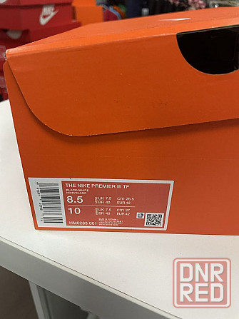 Сороконожки Nike Premier III TF (КОЖА) HM0283-001 Запорожье - изображение 7