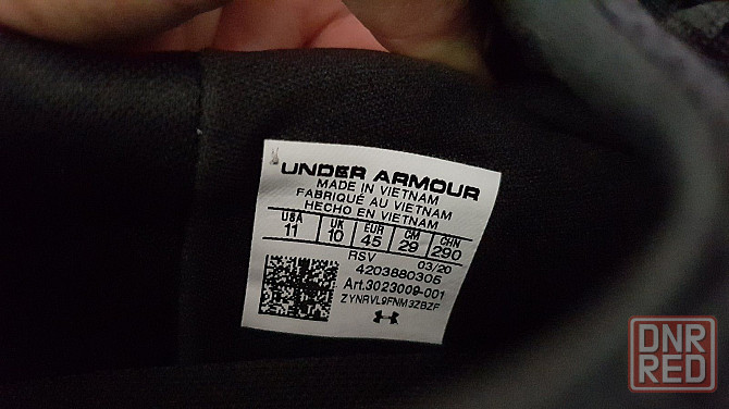Кроссовки Under Armour UA HOVR RISE2 45р,оригинал. Запорожье - изображение 4