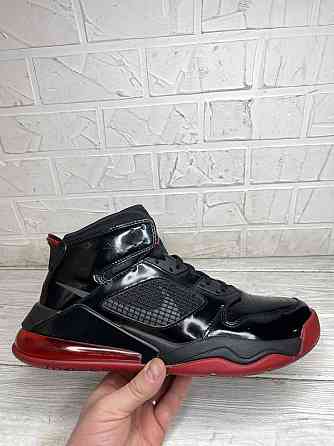 Крутые черные лаковые кроссовки jordan mars 270 Запорожье