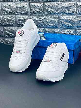 Кроссовки Reebok Classic мужские Натуральная кожа! Light White 35-45! Запорожье