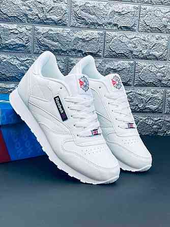 Кроссовки Reebok Classic мужские Натуральная кожа! Light White 35-45! Запорожье