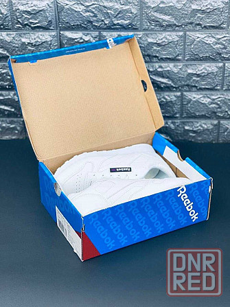Кроссовки Reebok Classic мужские Натуральная кожа! Light White 35-45! Запорожье - изображение 8