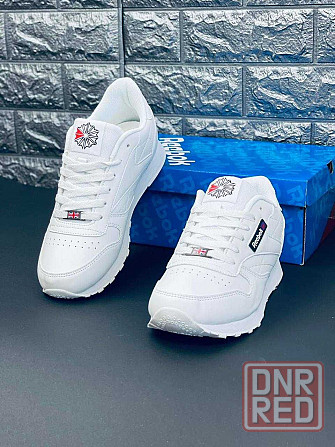 Кроссовки Reebok Classic мужские Натуральная кожа! Light White 35-45! Запорожье - изображение 5