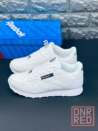 Кроссовки Reebok Classic мужские Натуральная кожа! Light White 35-45! Запорожье - изображение 6