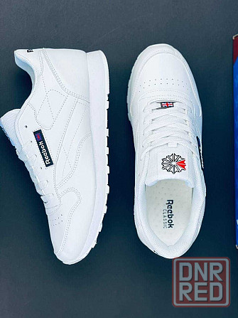 Кроссовки Reebok Classic мужские Натуральная кожа! Light White 35-45! Запорожье - изображение 7