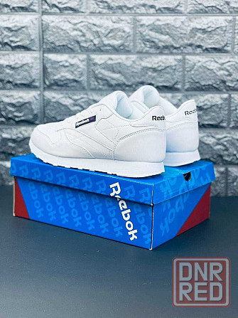 Кроссовки Reebok Classic мужские Натуральная кожа! Light White 35-45! Запорожье - изображение 3
