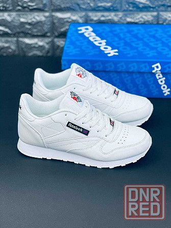 Кроссовки Reebok Classic мужские Натуральная кожа! Light White 35-45! Запорожье - изображение 1