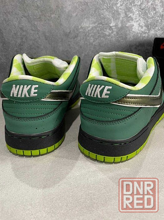 Унисекс кожаные кроссовки Nike SB Dunk Low Green Lobster найк сб данк Запорожье - изображение 6