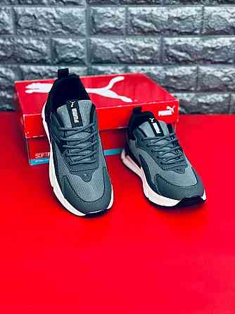 Кроссовки Puma мужские Серые натуральная кожа! весенние Повседневные Запорожье
