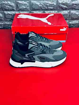 Кроссовки Puma мужские Серые натуральная кожа! весенние Повседневные Запорожье