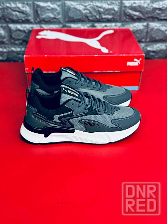 Кроссовки Puma мужские Серые натуральная кожа! весенние Повседневные Запорожье - изображение 1